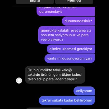 Voguestr.com Siparişim Gecikti Ve İletişim Sorunu Yaşıyorum!