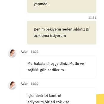 Essbahis Açıklama Bile Yapmadan Bakiye Silme