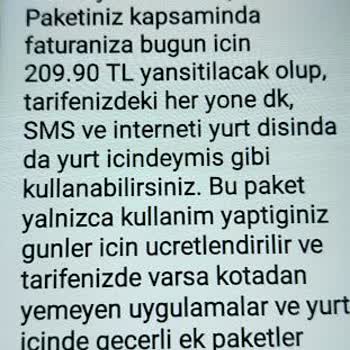 Vodafone Faturasına İtirazım Var...