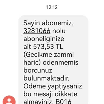 ABB - Ankara Büyükşehir Belediyesi ASKİ Faturası