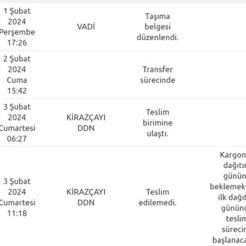 Yurtiçi Kargo Kargo Şubesinin Teslimat Sorunları Ve Müşteri Memnuniyetsizliği