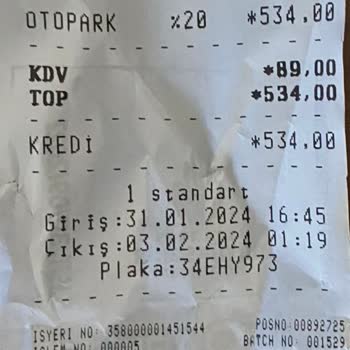 Tiktak - İspark'ta Talep Edilen Absürt Park Ücreti