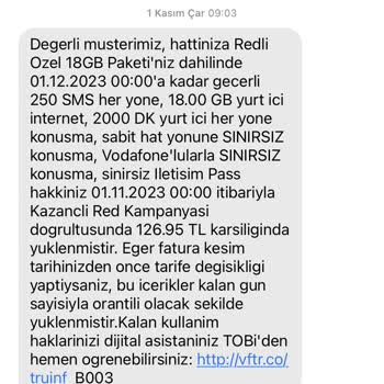 Vodafone Haksız Kazanç Ve İade Süreci