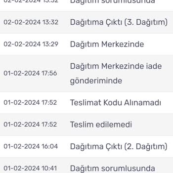 Kargomsende Kargo Firmasının Teslim Sıkıntısı