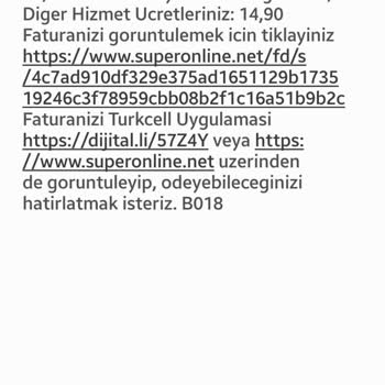 Superonline İptal Aboneye Fatura Gönderiyor