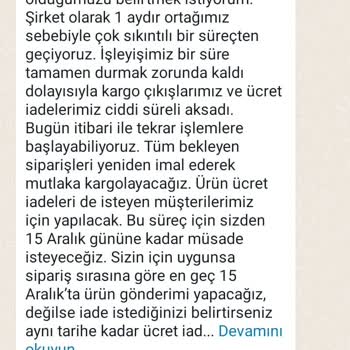 Nare Giyim Gelmeyen Sipariş Ve Oyalama