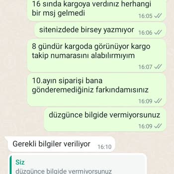 Nare Giyim Gelmeyen Sipariş Ve Oyalama