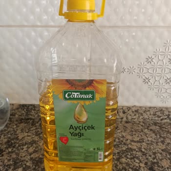 Çotanak Ayçiçek Yağı 5 Litre Tat Ve Koku