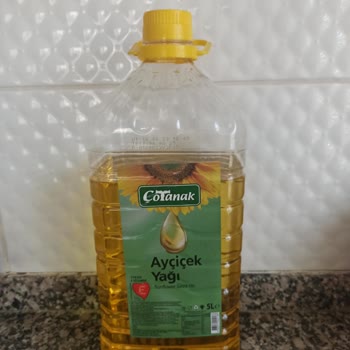 Çotanak Ayçiçek Yağı 5 Litre Tat Ve Koku
