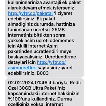 Vodafone 1 Saat İçinde 30 GB İnternetimi Nasıl Bitirdi?