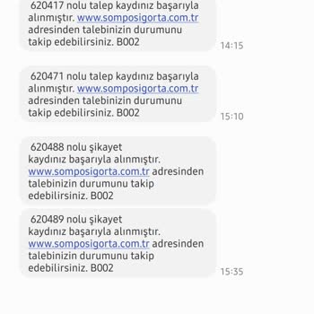 Sompo Sigorta Mükerrer Sigortayı İptal Etmiyor Ve Cevap Vermiyor