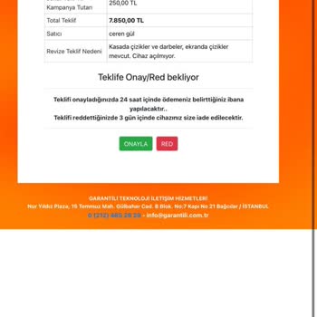 Garanti Teknoloji Kampanyası Apple