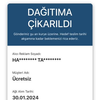 Gratis Asla İlgilenmiyor İade İstiyorum