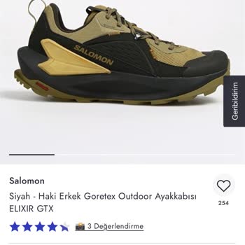 Salomon Yüksek Fiyat Mağduriyeti