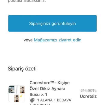 Cace Store Instagram Ürünler Yok