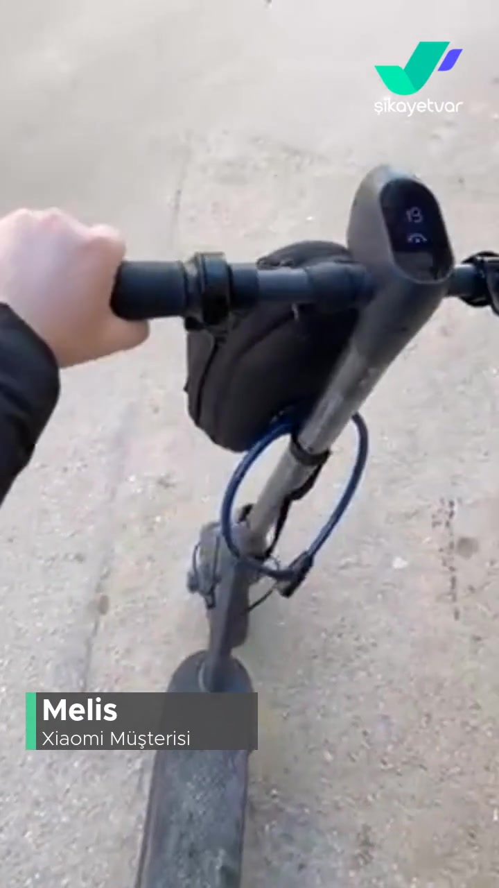 Xiaomi Scooter Bozuk Gitmiyor videonun kapak resmi