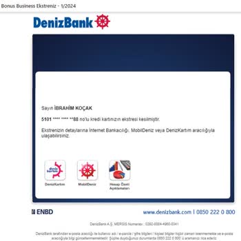 Denizbank Kredi Kartı İptal Çilesi