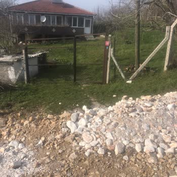 Manyas Belediyesi Yol Yapım Çalışmaları