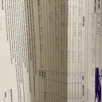 İstikbal Teslim Edilemeyen Ve Nerede Olduğu Bilinmeyen Ürün