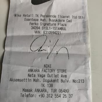 Nike Spor Ayakkabının Kısa Sürede Deforme Olması Üzerine