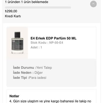 Noir4you.com Müşteriyi Oyalıyor Mağdur Ediyor