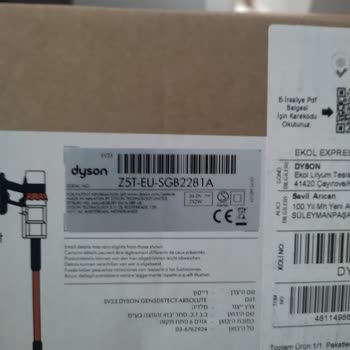 Dyson Şikayet Garanti Parça