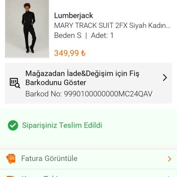 FLO Ayakkabı Eşofman Takiminin Bir Yarısını Göndermişler