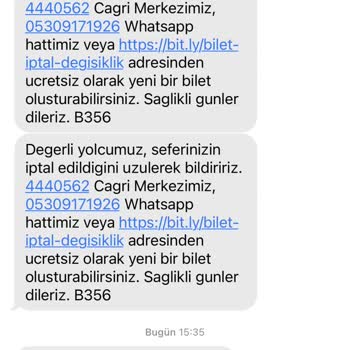 Kamil Koç Rötar Sebebiyle Mağduriyet