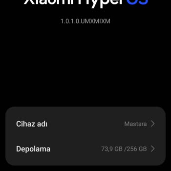Xiaomi Hyperos Var Ama Çalışmıyor
