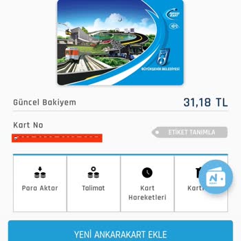 AnkaraKart Kiosk Para Yutması