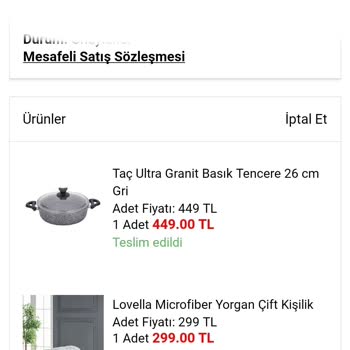 A101 Tedarikçi Firmanın Kargolama Süreci