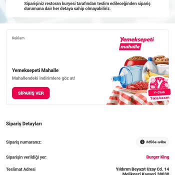 Burger King Hamburgerde Kemik Çıktı