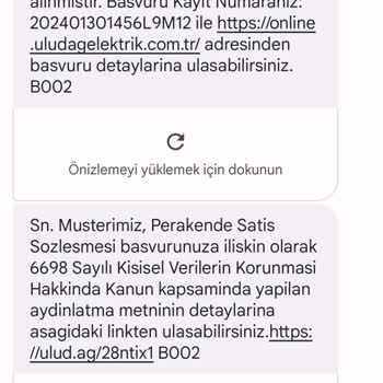 UEDAŞ Lapseki Elektrik Bağlanmıyor.