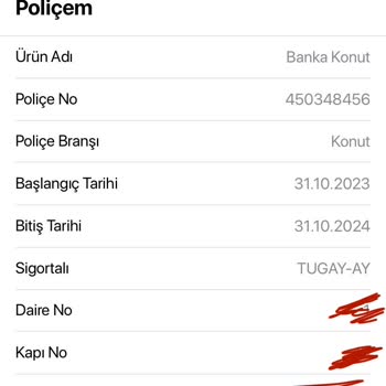 Türkiye Sigorta Özel Konut Sigortası