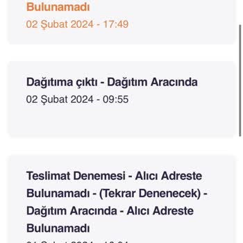 Hepsijet Evde Olduğumuz Halde Kargoyu Teslim Etmeyerek İade Yaptı