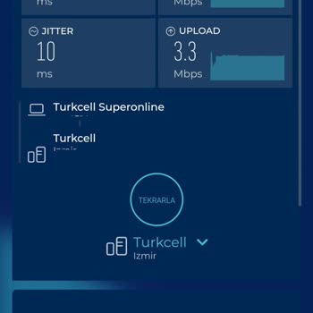 Turkcell Superonline İnternet Hızı