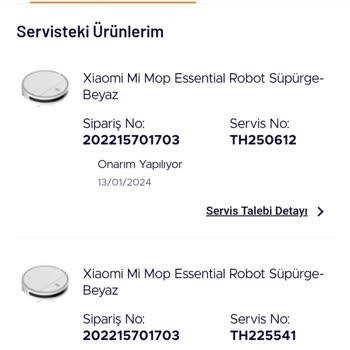 Xiaomi Robot Süpürge Kalitesizliği