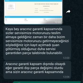 Çekmeköy Volta Motor Servisin İlgisizliği Ve İşbilmezliği