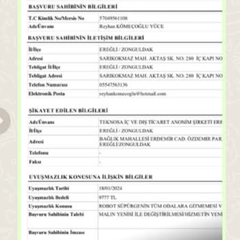 Yeni Aldığım Bozuk Çıkan Xiaomi Robot Süpürgeyi Servis İade Almadı