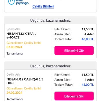 Milli Piyango Dairesi Tarafından Yapılan Çekilişlerdeki İlginç Durum