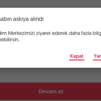 Letgo Kullanıcı Hesabım Aniden Askıya Alındı