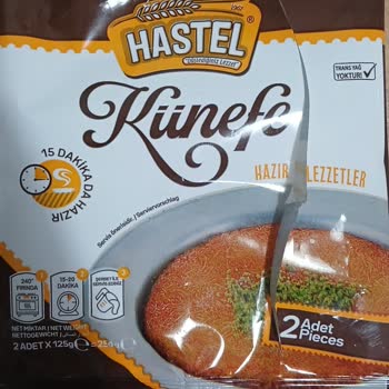 BİM'de Satılan Hastel Marka Künefeden Tahta Çıktı