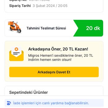 Migros Vega AVM Şubesinden Şikayetçiyim