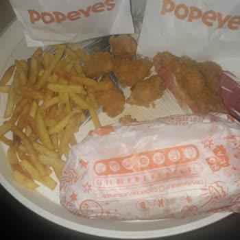 Popeyes Pişmanlığı, Yemekler Buz Gibi