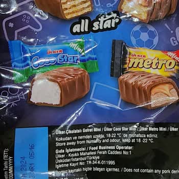 Ülker Hijyenik Olmayan Paketlemesi