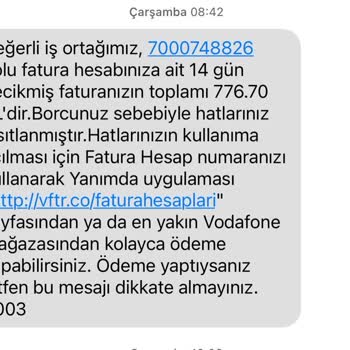 Vodafone Red Box Paketimi İptal Etmiyor