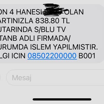 Blutv Kredi Kartımdan Benden İzinsiz Para Çekti