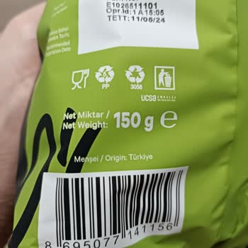 File Market Harras Marka Yer Fıstıklı Cips Kalite Sorunu ve Sağlık Endişesi