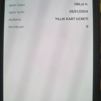 Yapı Kredi Bankası Kart Aidatı Kesintisi