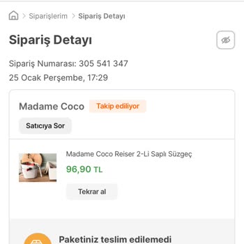 Hepsiburada Ürünün Teslim Edilmemesi